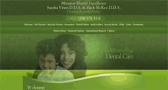 Desktop Screenshot of miramardentalexcellence.com